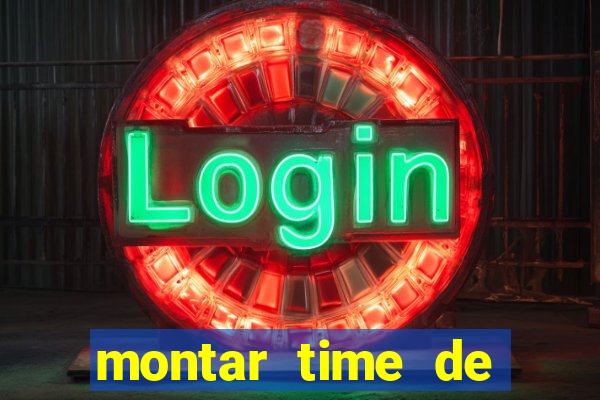 montar time de futebol site